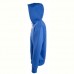 Толстовка мужская Soul Men 290 с контрастным капюшоном, ярко-синяя