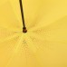 Зонт наоборот Unit Style, трость, оранжево-желтый