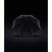 Зонт-трость с фактурной тканью Ricardo, черный