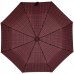 Складной зонт Wood Classic S, красный в клетку