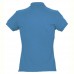 Рубашка поло женская PASSION 170, ярко-бирюзовая
